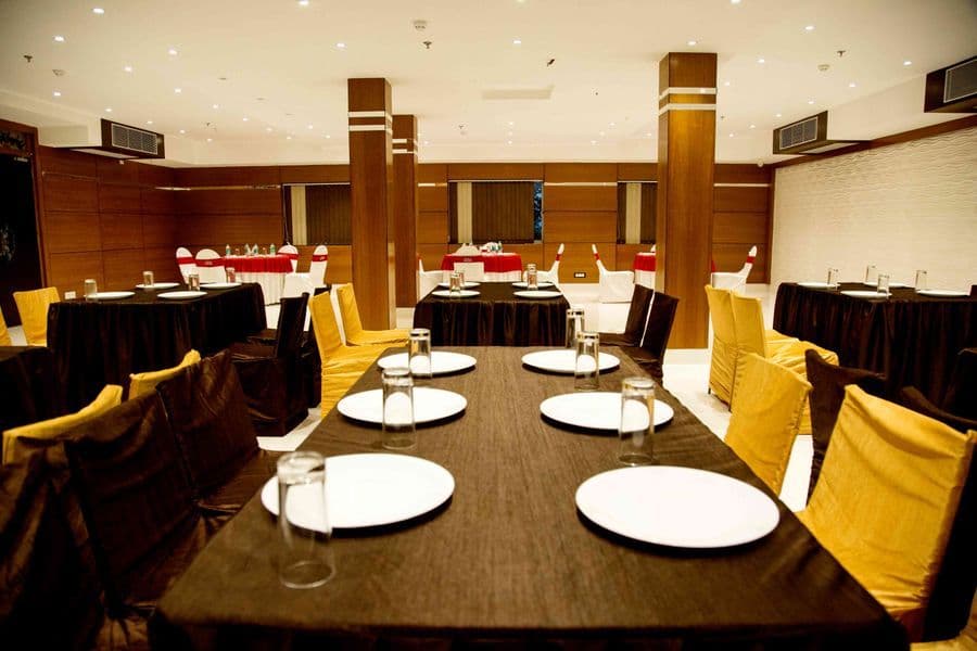 Banquet hall and meeting room setup